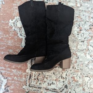 Black Tall boots | size 9